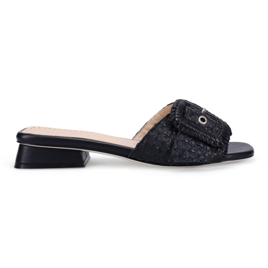 Ron White Benita Onyx Mules & Slides