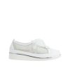 Ron White Novalee Mesh Silver Sneakers