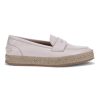 Ron White Hira Ivory Flats & Loafers