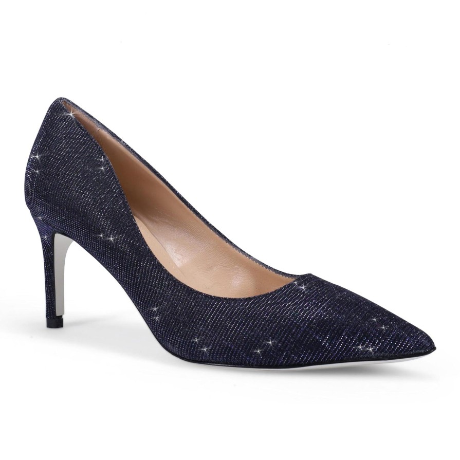 Ron White Cindy Galaxy French Navy Heels