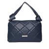 Ron White Emory Calf French Navy Handbags