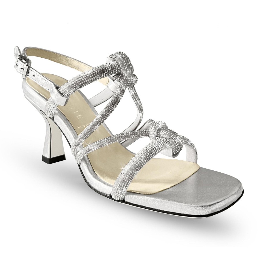 Ron White Amelia Silver Sandals