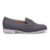 Ron White Fortune Matte Calf Slate Flats & Loafers