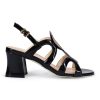 Ron White Wynona Onyx Sandals