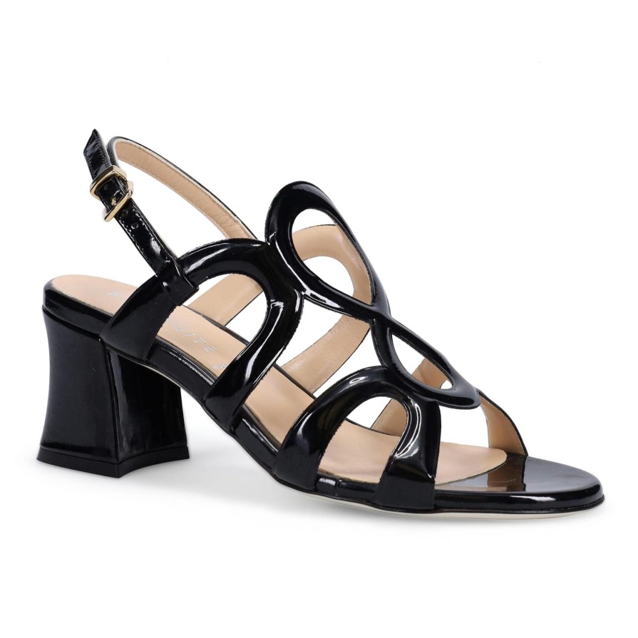 Ron White Wynona Onyx Sandals