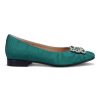 Ron White Jorja Emerald Flats & Loafers