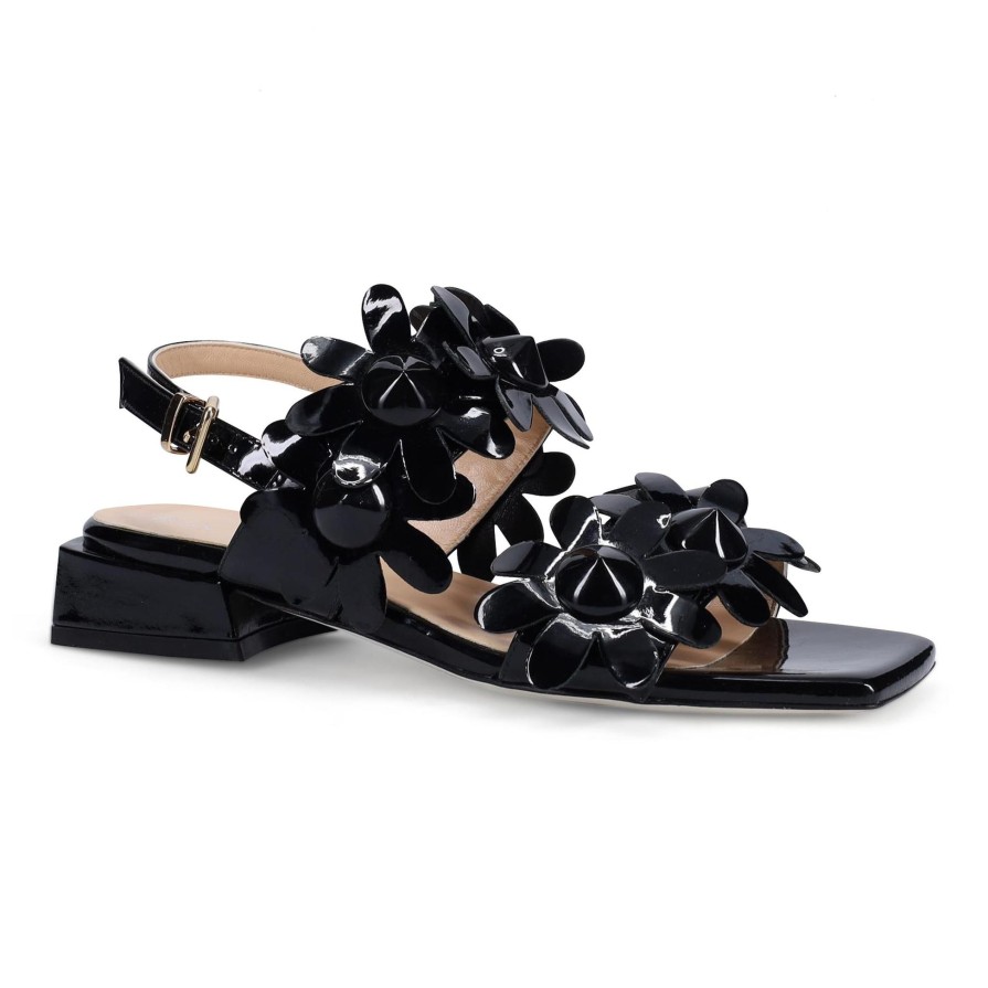 Ron White Buffy Onyx Sandals