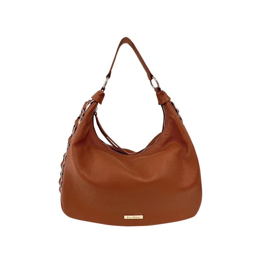 Ron White Preston Cognac Handbags